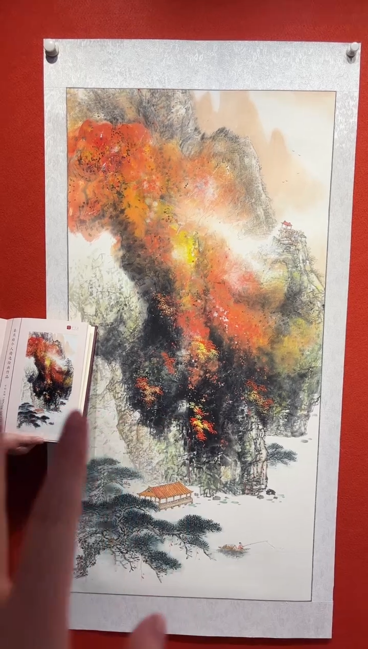 国画秦燕格国画手绘作品Y96