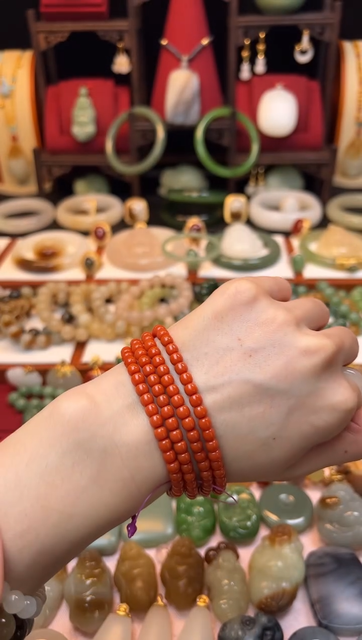【闪购商品】南红玛瑙手串未镶嵌1