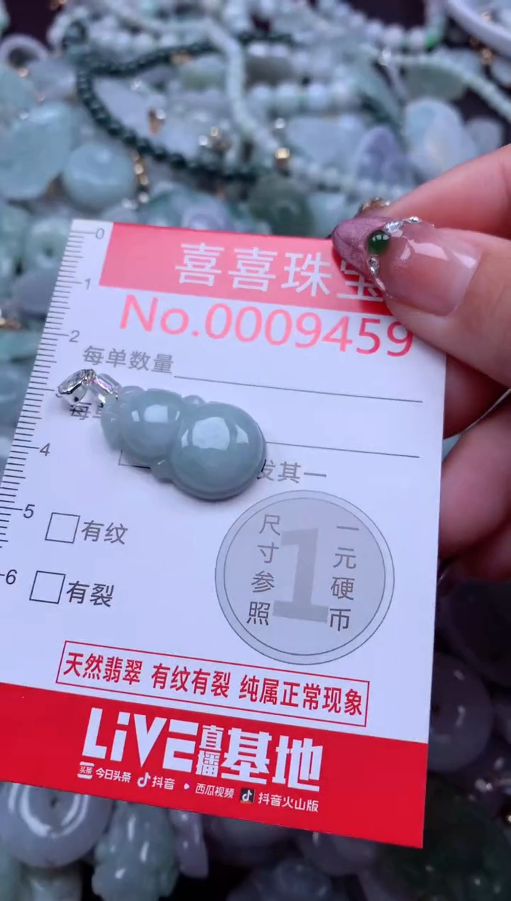 颈饰未镶嵌翡翠9459