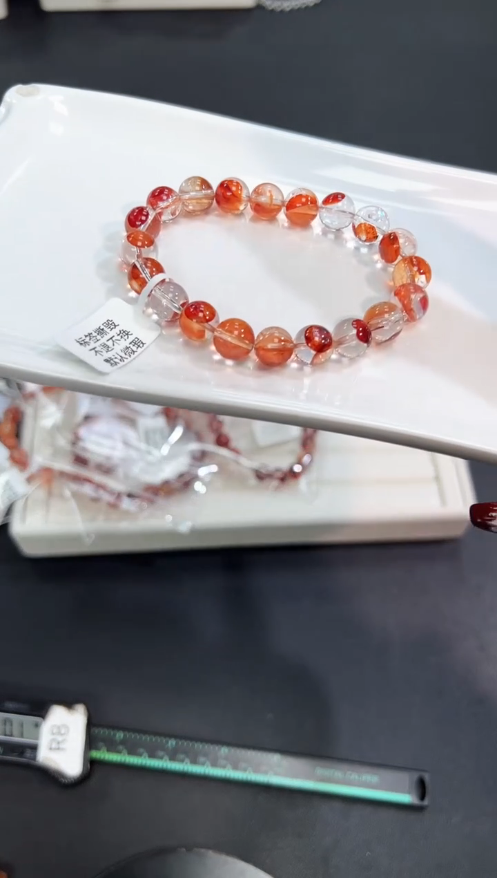 【闪购商品】水晶手串未镶嵌98d多样性发其一/1条9mm默认微瑕