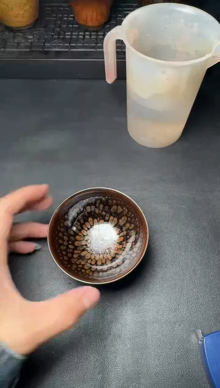 【闪购商品】茶盏何定欣鹧鸪斑96