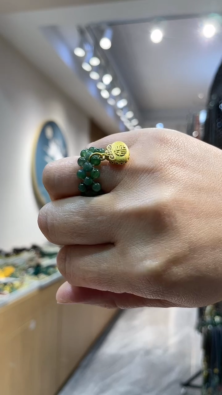 【闪购商品】和田玉颈饰未镶嵌戒指