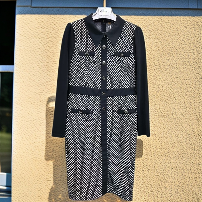 6165#【木兮兮专属】2025年春季新款修身显瘦百搭休闲时尚连衣裙