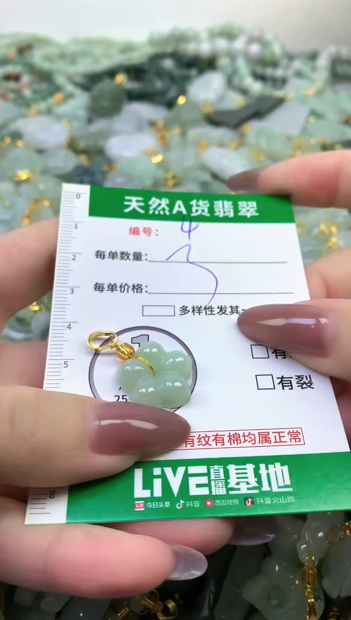 颈饰未镶嵌翡翠纯天然缅甸A货翡翠