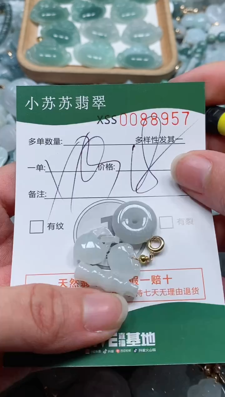 【闪购商品】翡翠颈饰未镶嵌闪购商品0088957