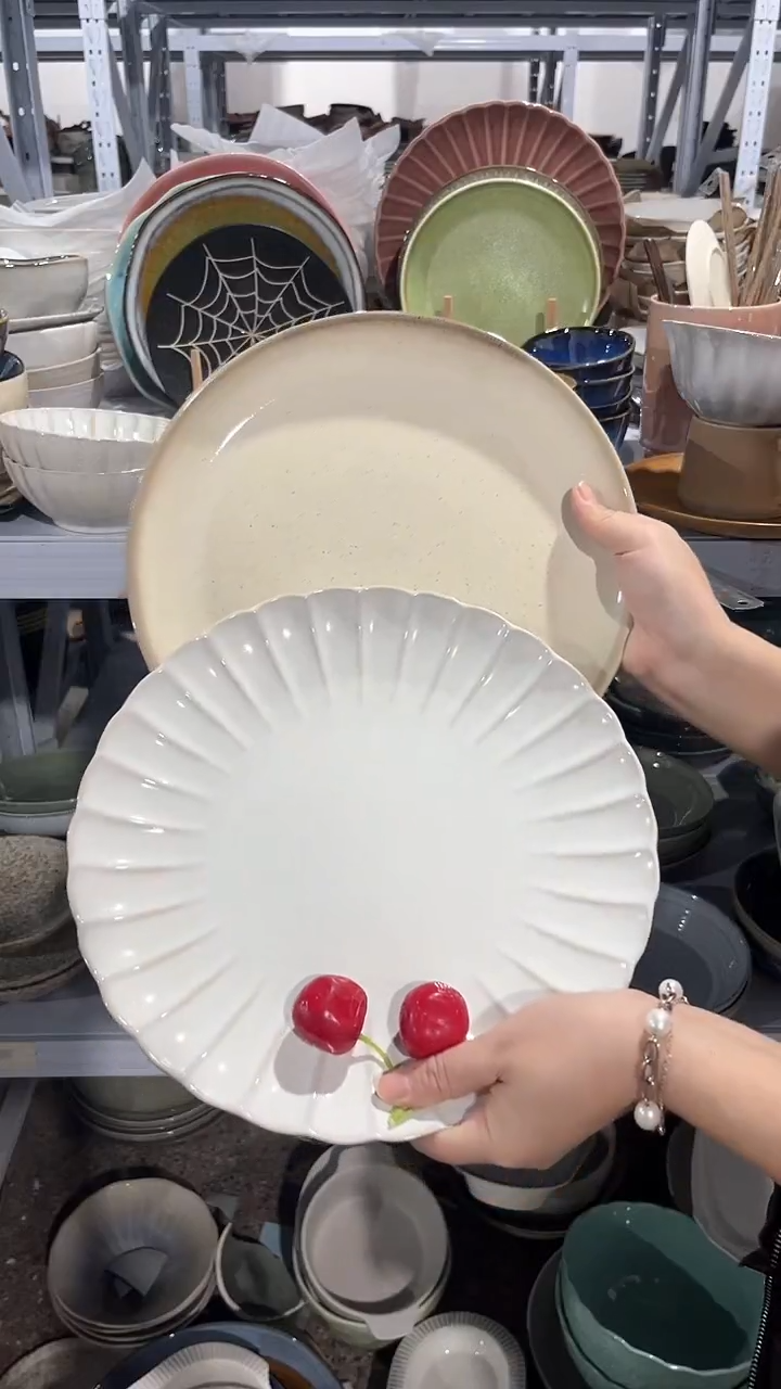 【闪购商品】瓷片外贸尾货瑕疵满20包邮X2 大盘 组合