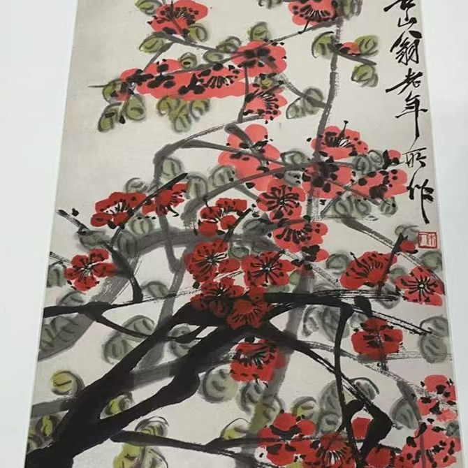 橱窗展示/墨润鑫海艺术中心/版画/齐寿余老师