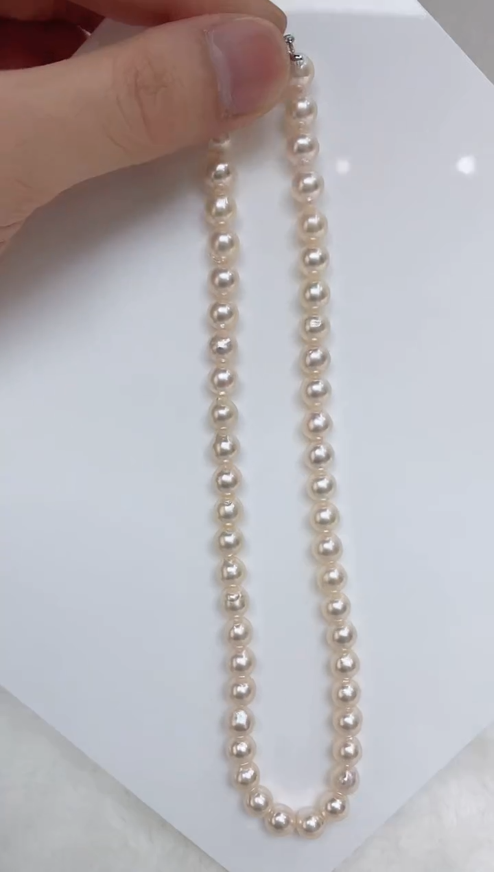 海水珍珠未镶嵌颈饰海水珍珠项链