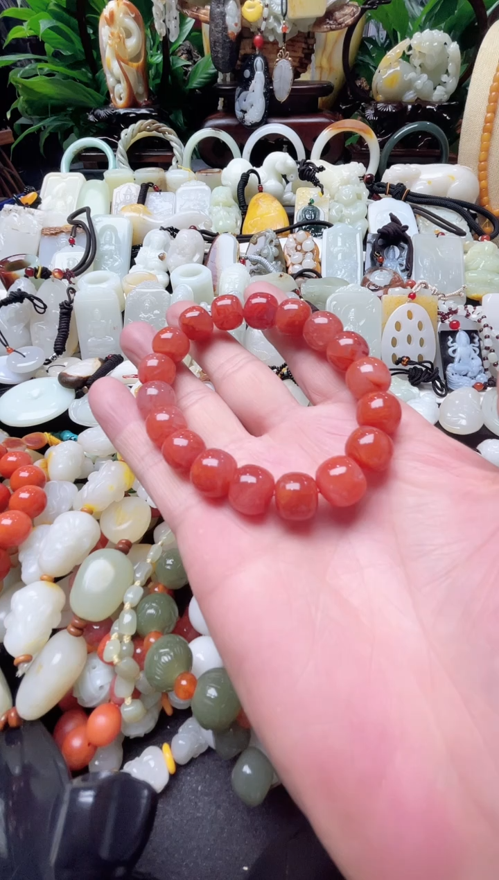 合金手串南红玛瑙手串