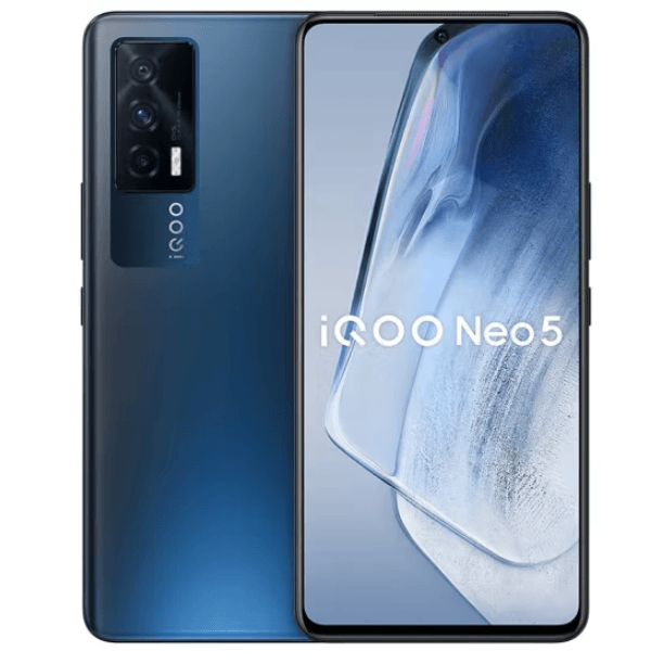 9新 iQOO IQOOneo5 8+256 蓝色 骁龙870 5G全网通双卡双待