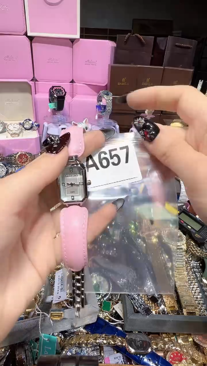 石英机芯不锈钢不锈钢直播定闪专用