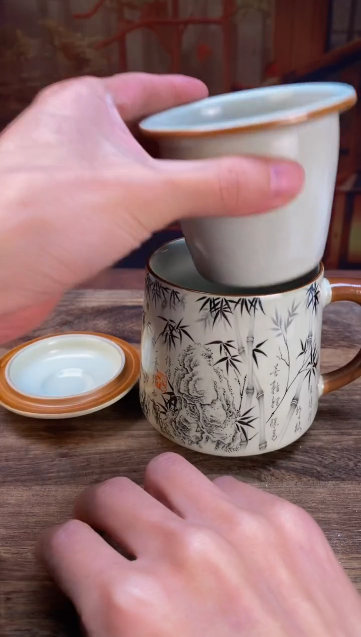 【闪购商品】@@@@@@@@@@@@@墨竹办公杯