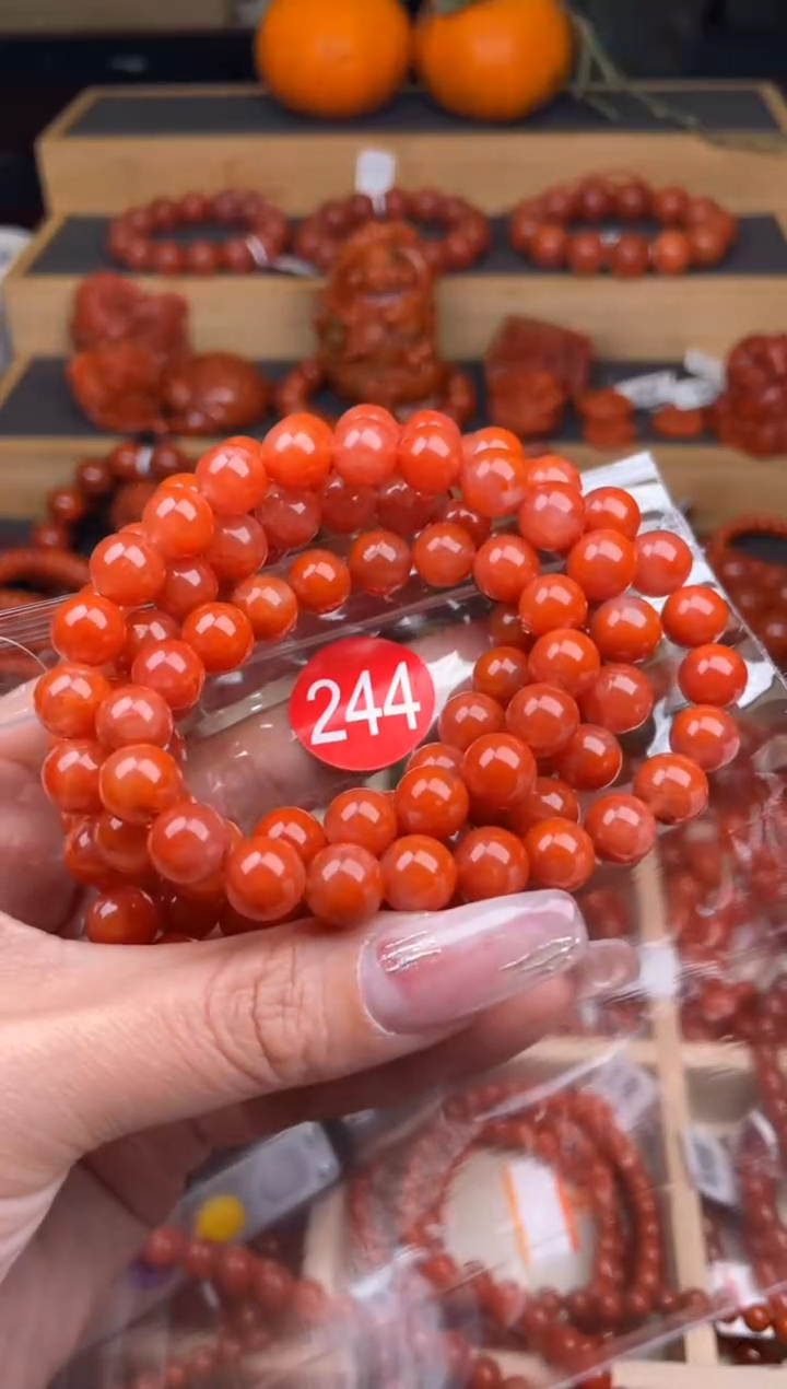 【闪购商品】南红玛瑙珠宝奇石未镶嵌244-9+