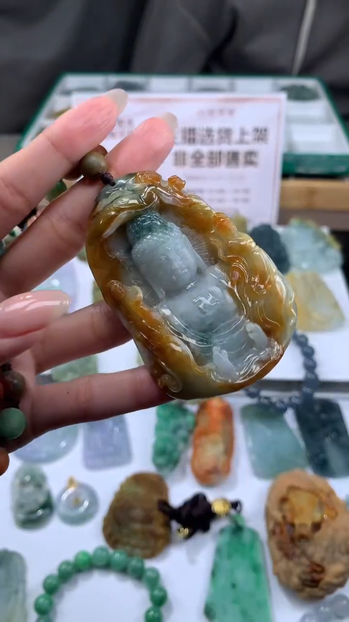 【闪购商品】定制翡翠未镶嵌不退不换CMH1件-A