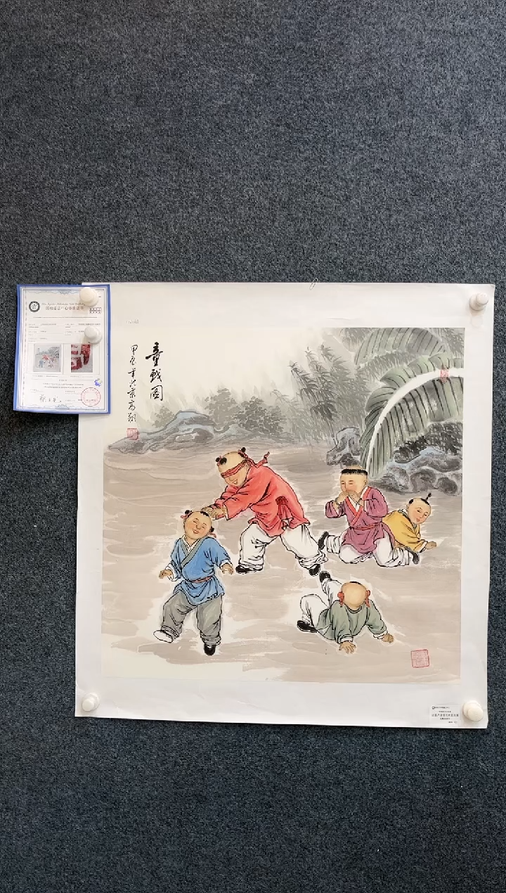 【闪购商品】国画2.16-艺术-冯高翔-卢浮宫原作-38