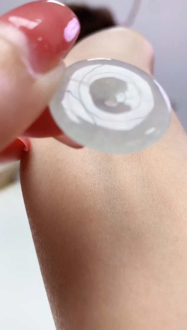 定制翡翠未镶嵌003xm-毛货平安扣12