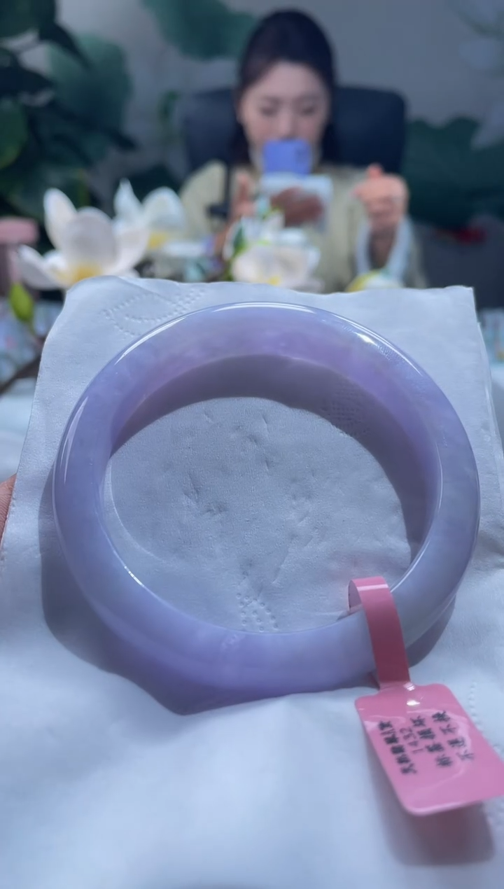 【闪购商品】翡翠手镯未镶嵌420手镯60.8