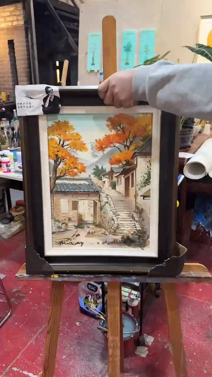 【闪购商品】油画14张敬   油画      绘画