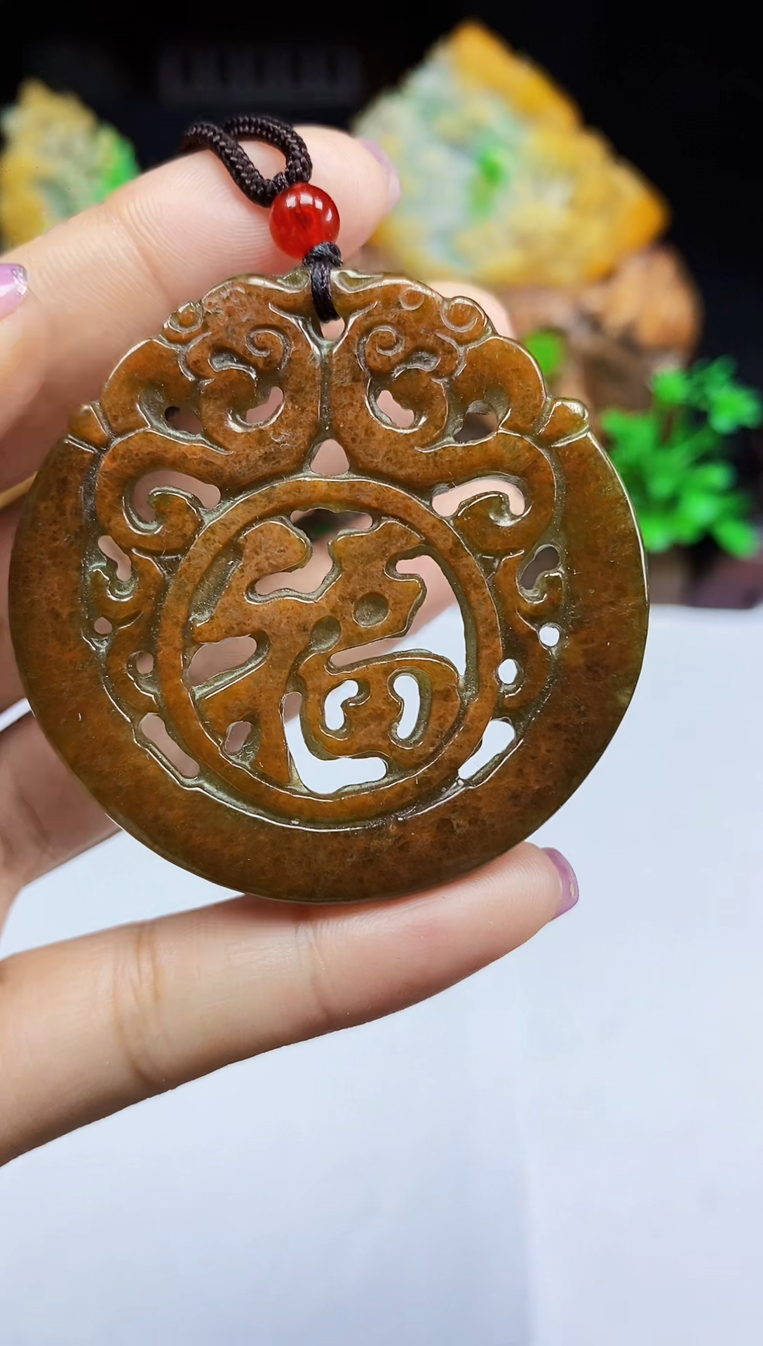 【闪购商品】翡翠颈饰未镶嵌翡翠A货