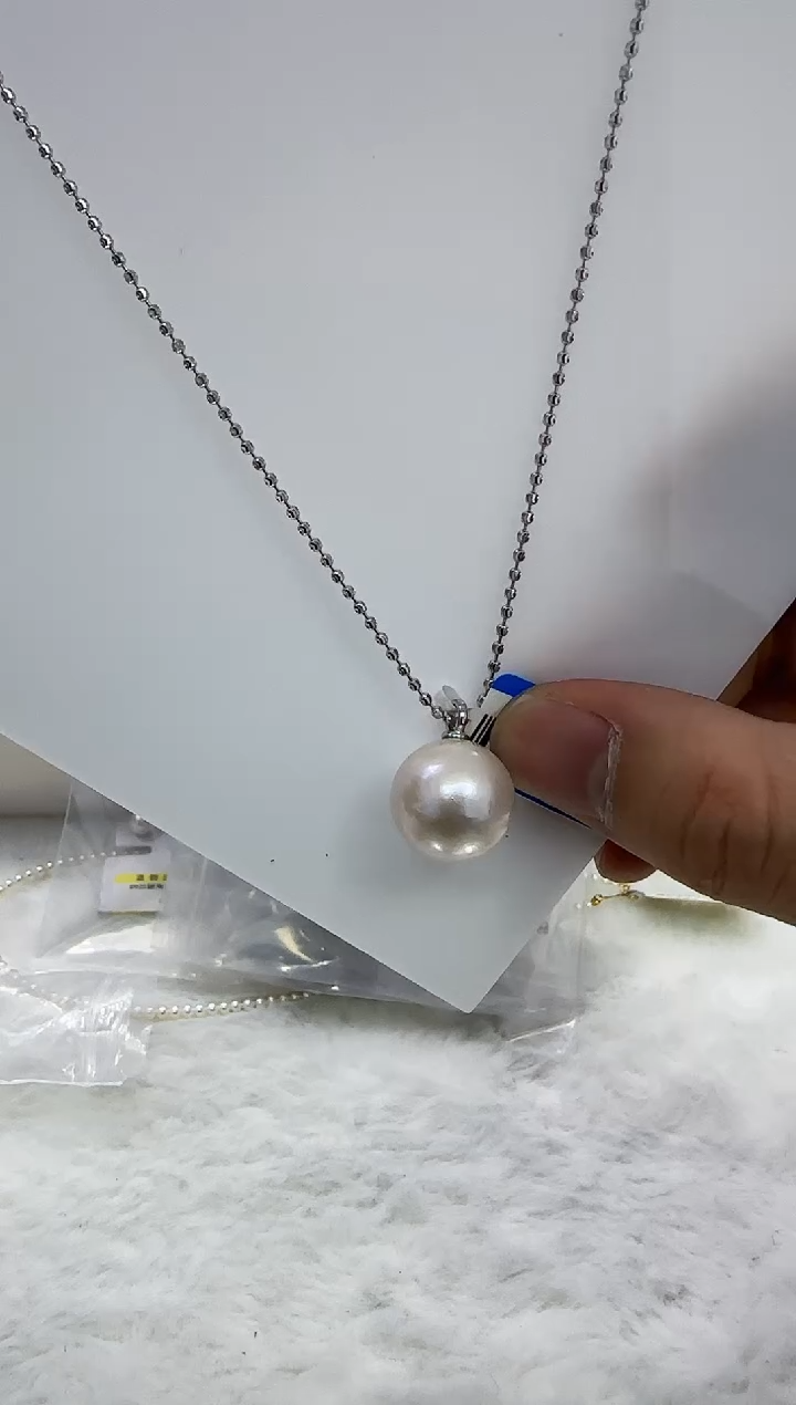 【闪购商品】淡水珍珠DA银S925镶嵌b657 珍珠15