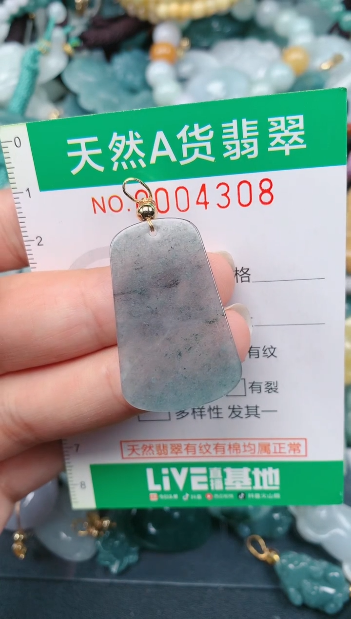 颈饰未镶嵌翡翠.0004308