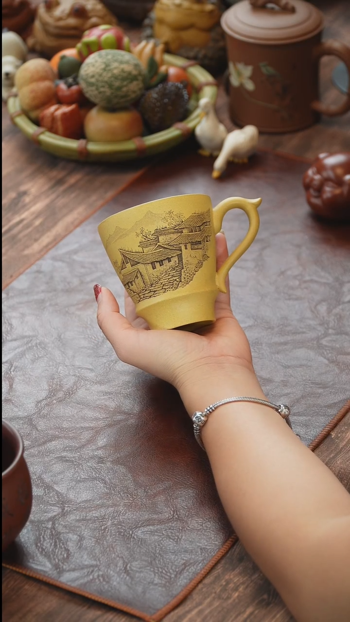 茶杯紫砂紫砂主人杯