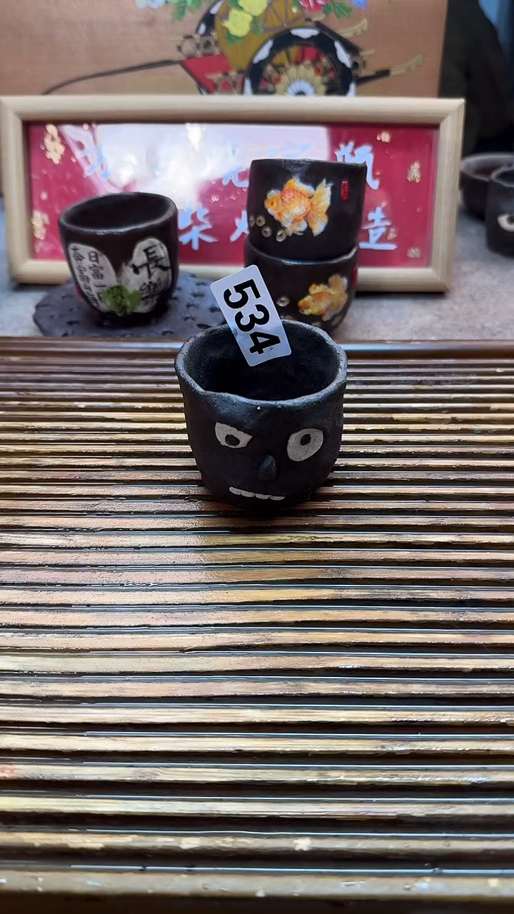 乐***过手工粗陶茶具每只不一样