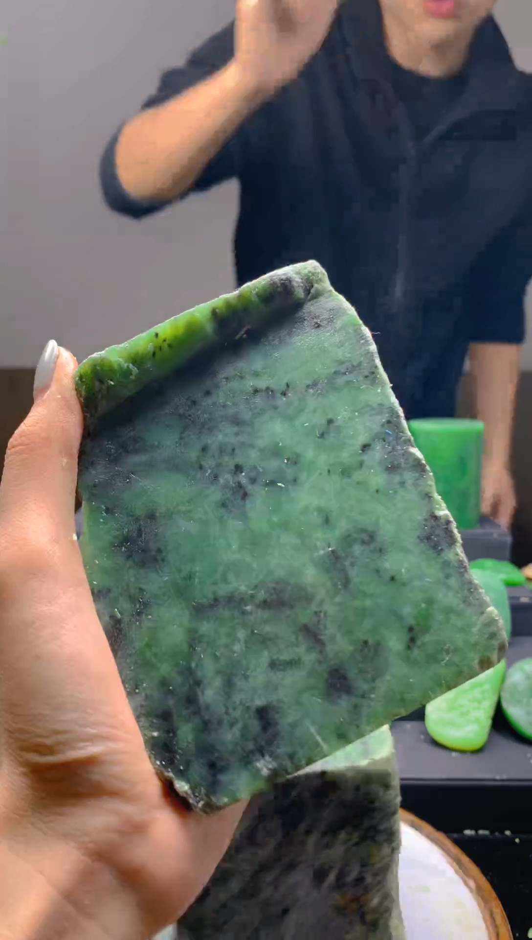 未镶嵌和田玉珠宝半成品1