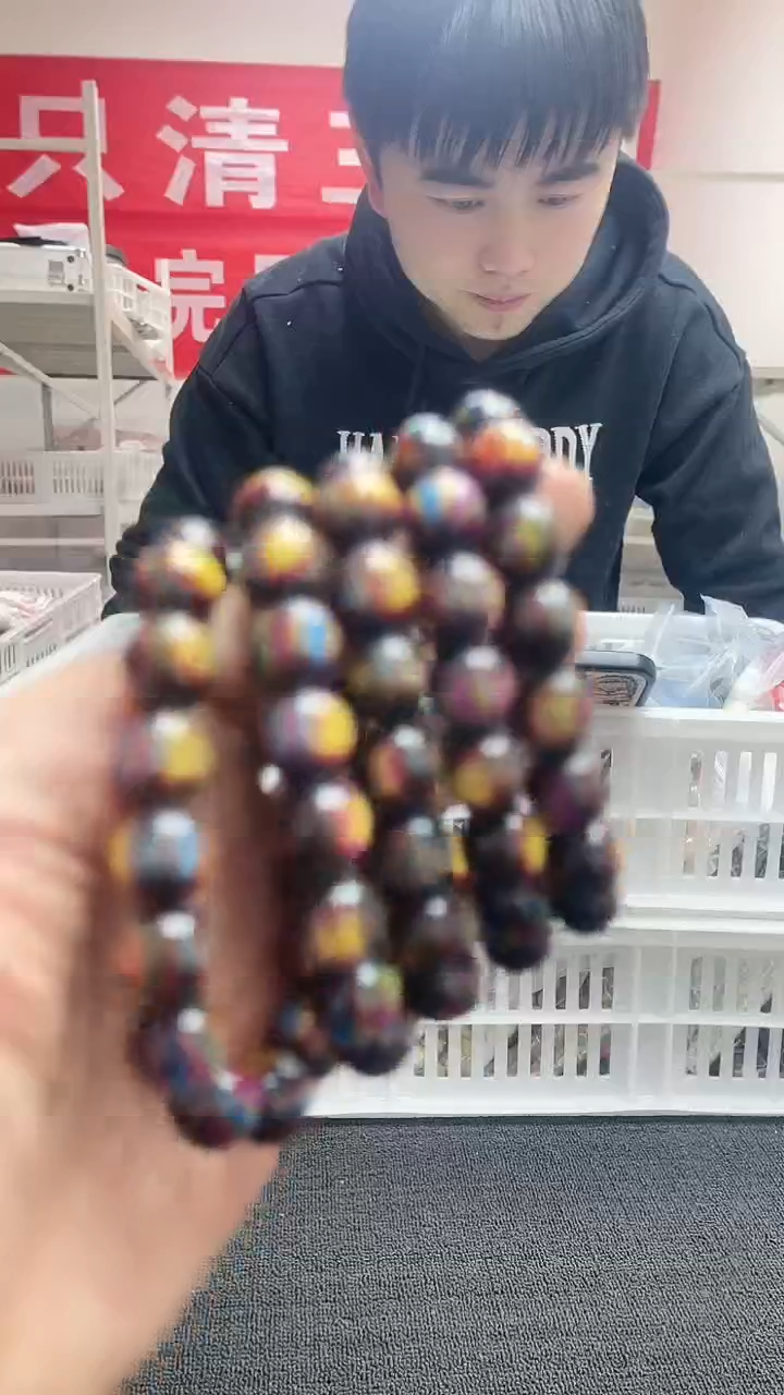 【闪购商品】硅化珊瑚手链未镶嵌精美手串48