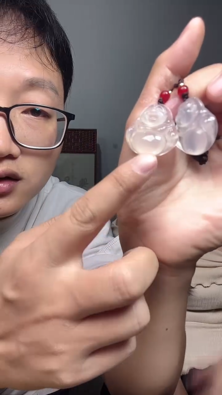 玛瑙/玉髓颈饰未镶嵌6758龙石种佛公带绳多样性发一个