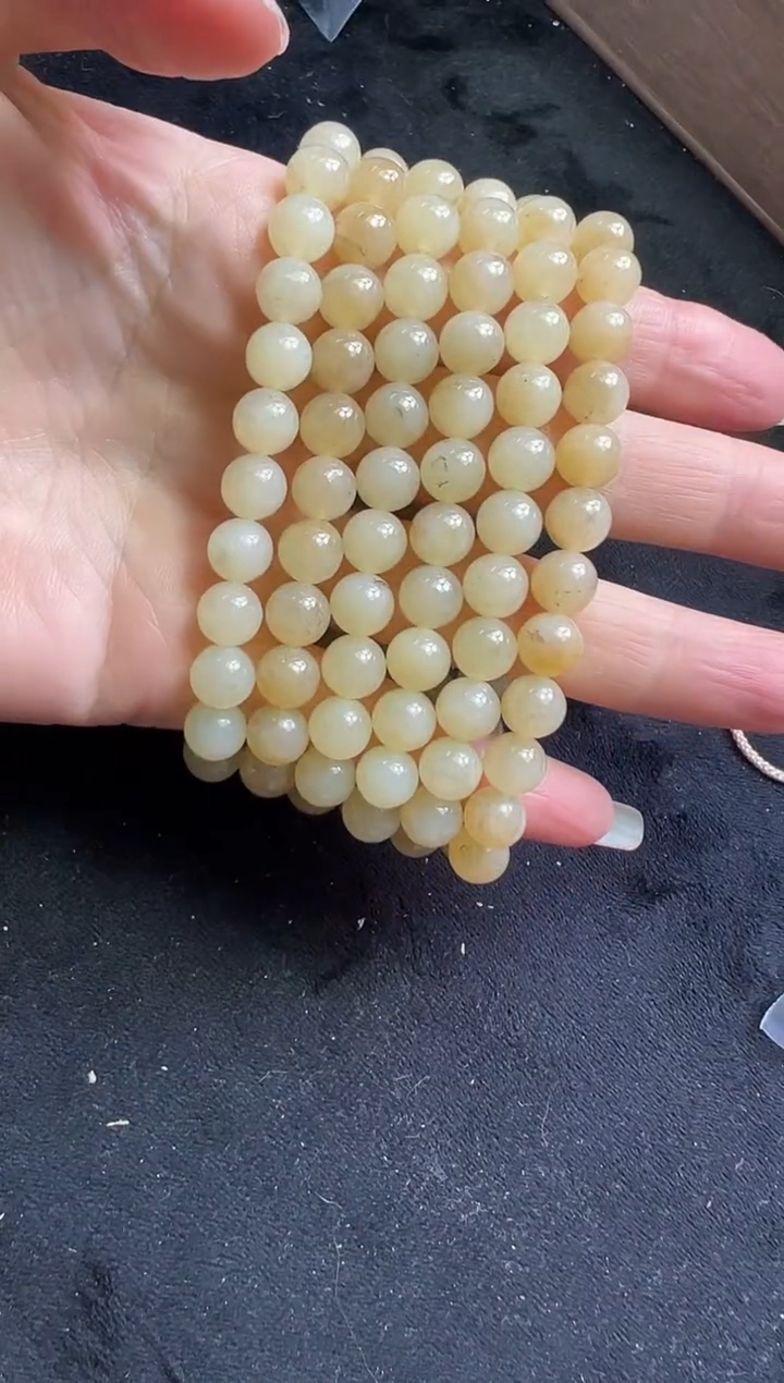 颈饰未镶嵌和田玉80号链接多样性发一卡8mm有草花