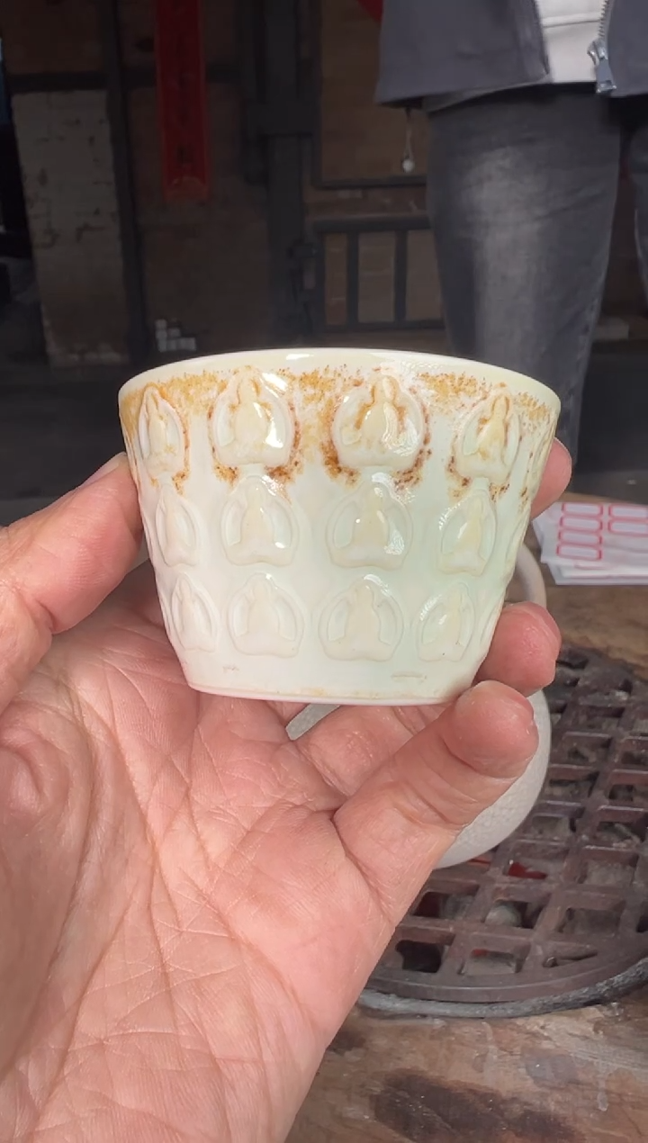 【闪购商品】瓷片60微某瑕柴房柴烧原创