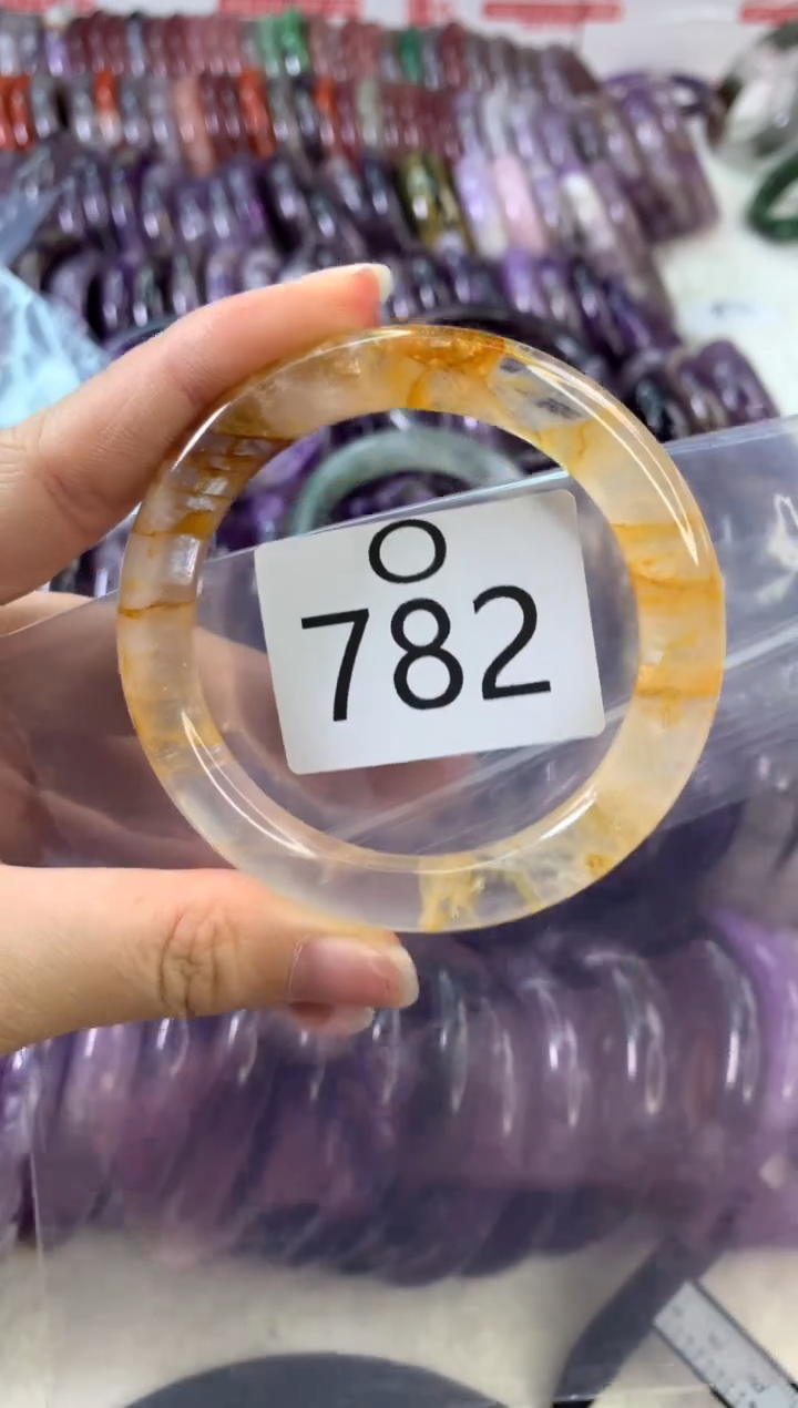 【闪购商品】水晶水晶手镯O未镶嵌782-53