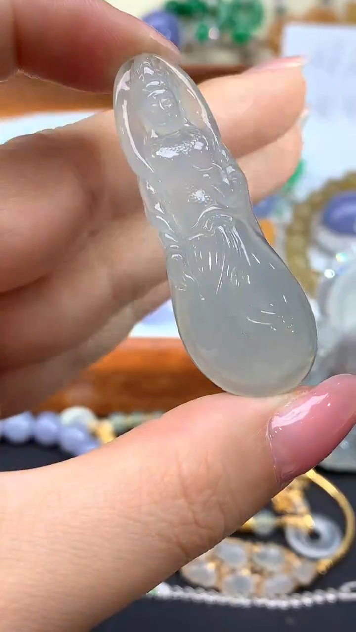 【闪购商品】翡翠颈饰未镶嵌355-天然翡翠