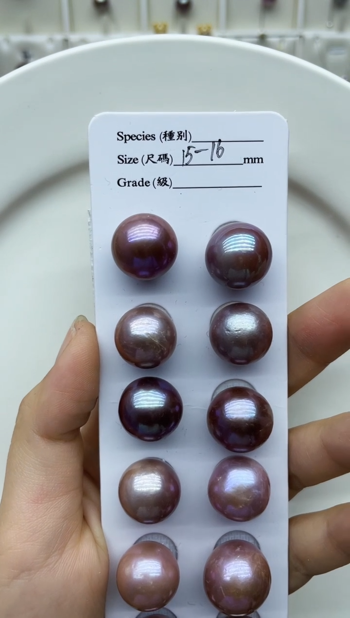 未镶嵌淡水珍珠耳饰茶壶款多其性发其一