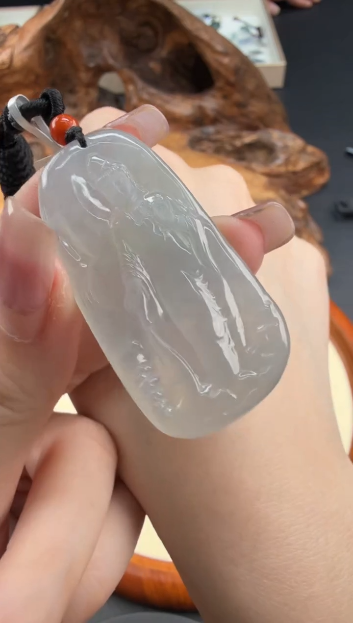 吊坠(不含链)未镶嵌翡翠翡翠饰品-43