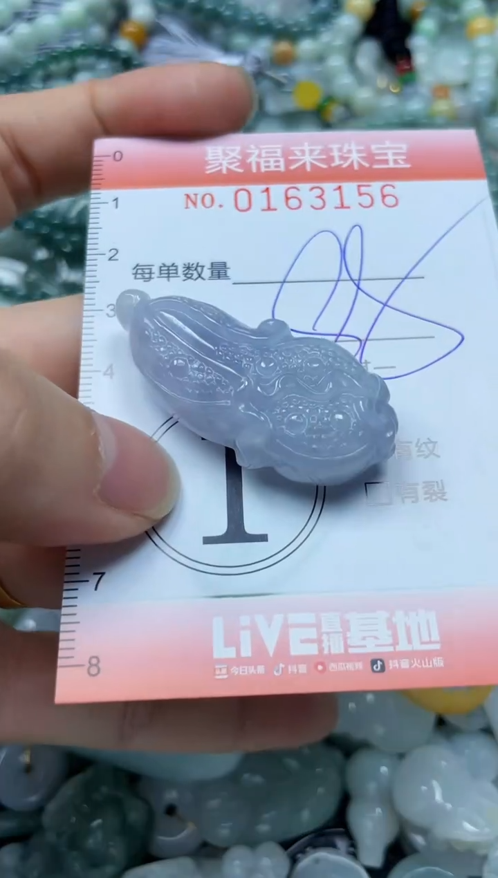 翡翠未镶嵌颈饰 闪购0163156