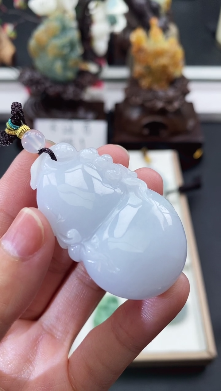 颈饰未镶嵌翡翠天然缅甸A货翡翠