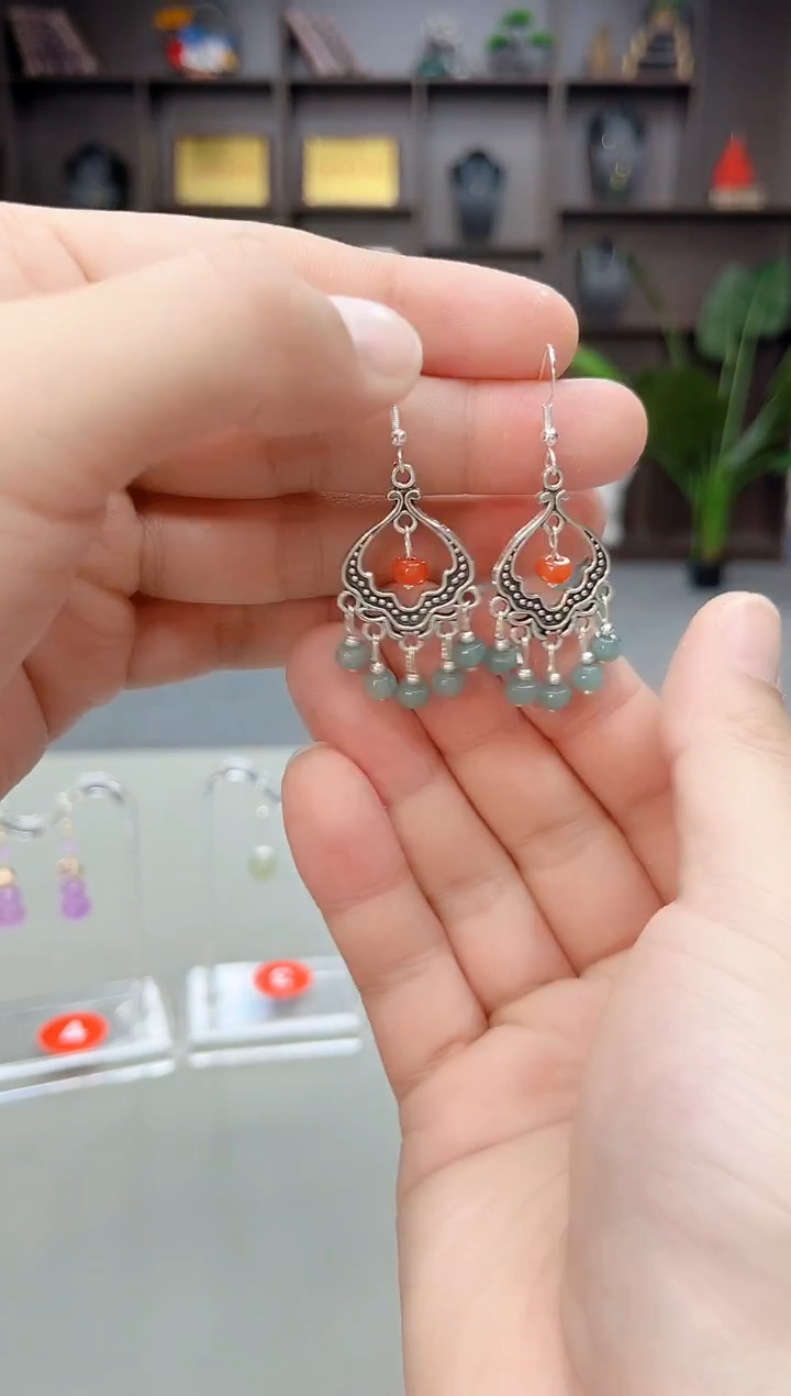 未镶嵌翡翠耳饰432000