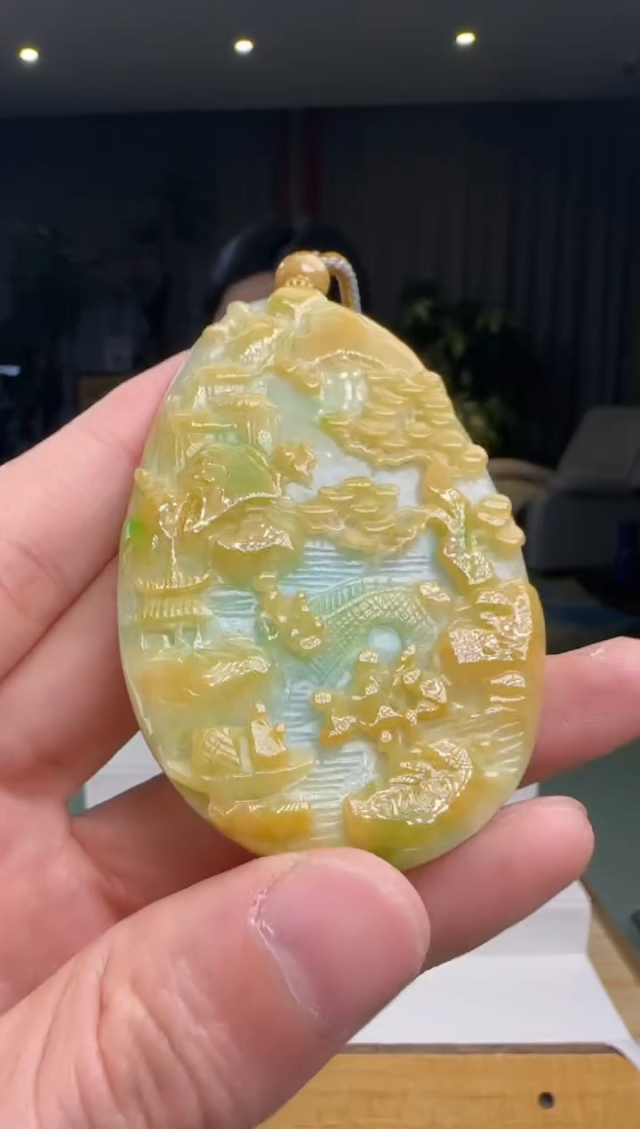 【闪购商品】翡翠颈饰未镶嵌DY@@960Q3J12005