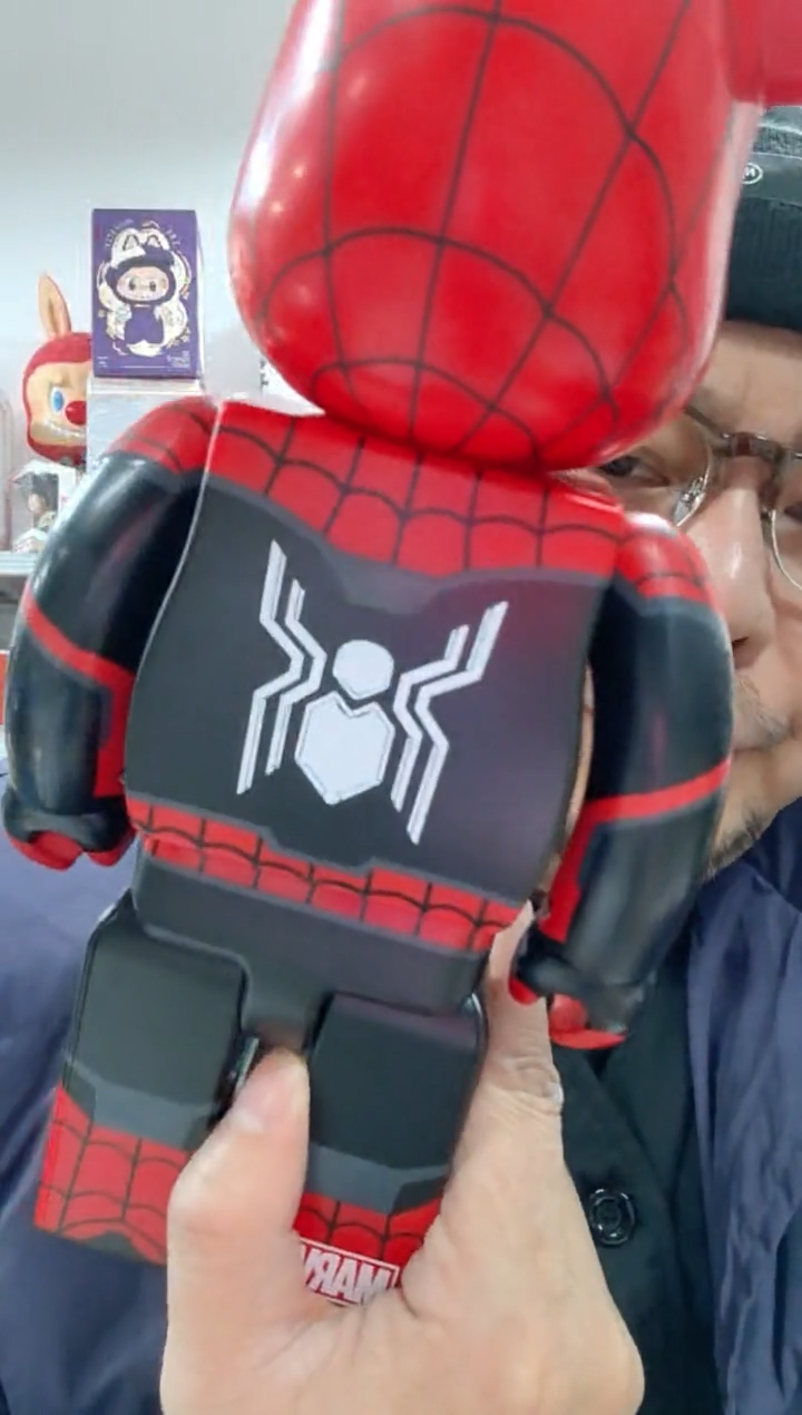 动态1暗黑蜘蛛侠400%缺100%带盒