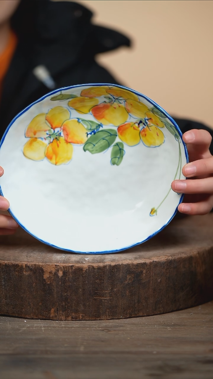 【闪购商品】瓷片景德镇高温釉下彩（食品级）