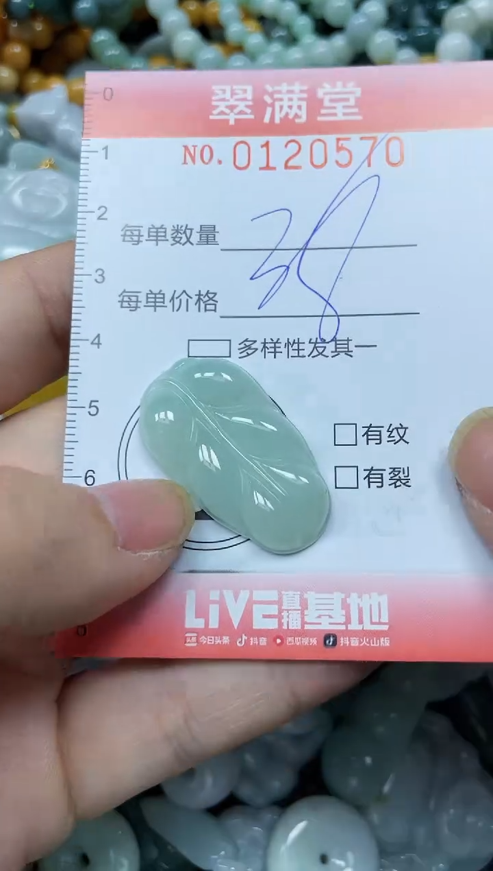 翡翠未镶嵌颈饰闪购0120570