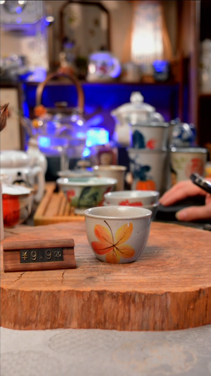 摆件枫叶手工手绘手工手绘