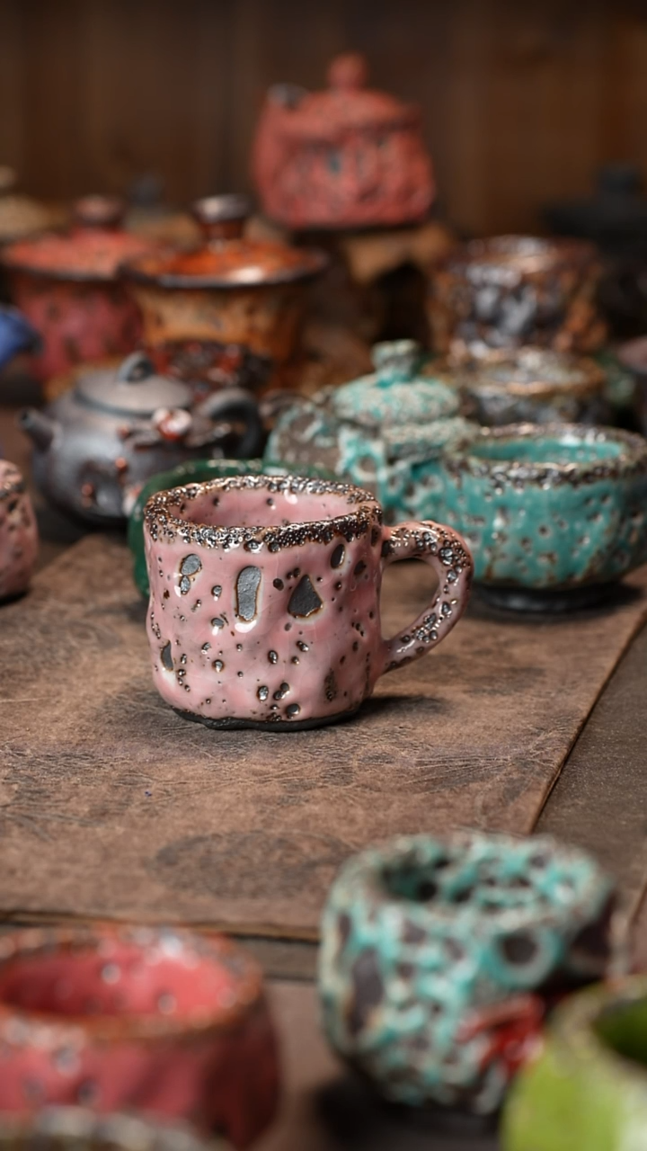 【闪购商品】景德镇柴烧志野杯