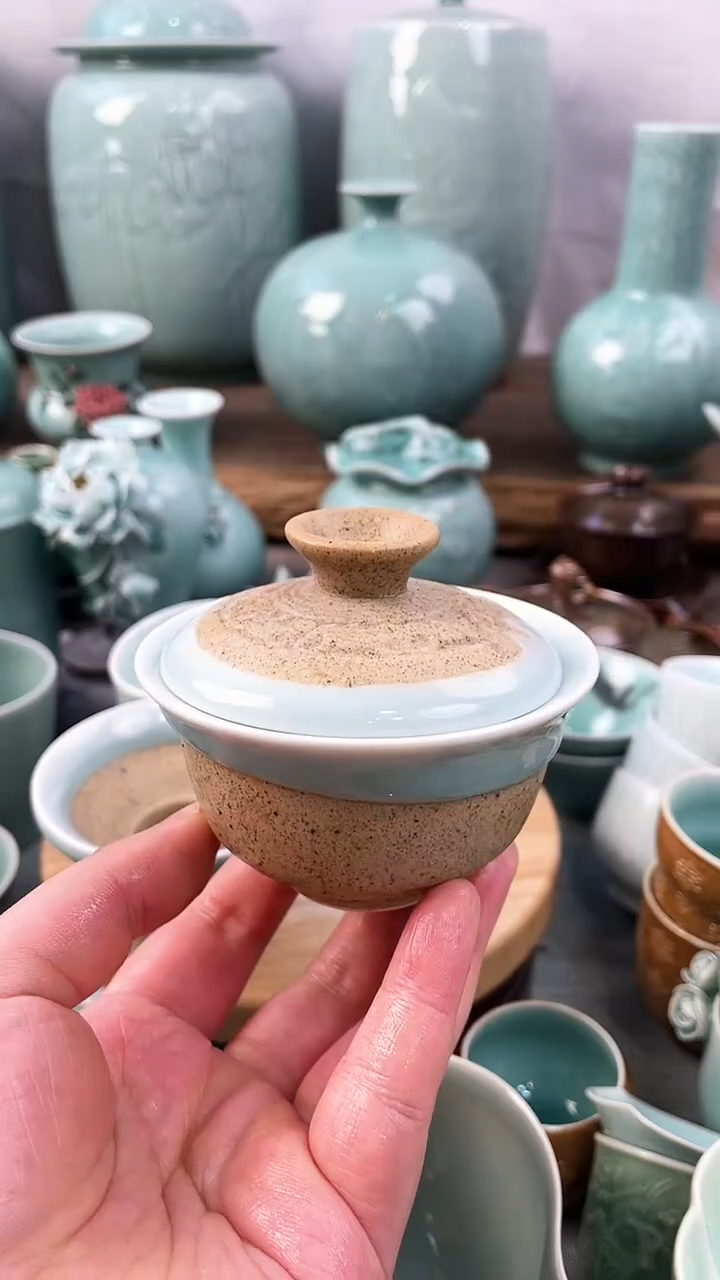 【闪购商品】特价 微瑕 慧仙青瓷