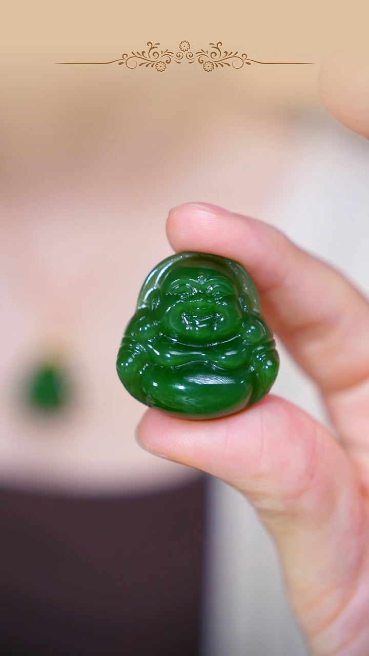 【闪购商品】和田玉吊坠未镶嵌30mm佛公