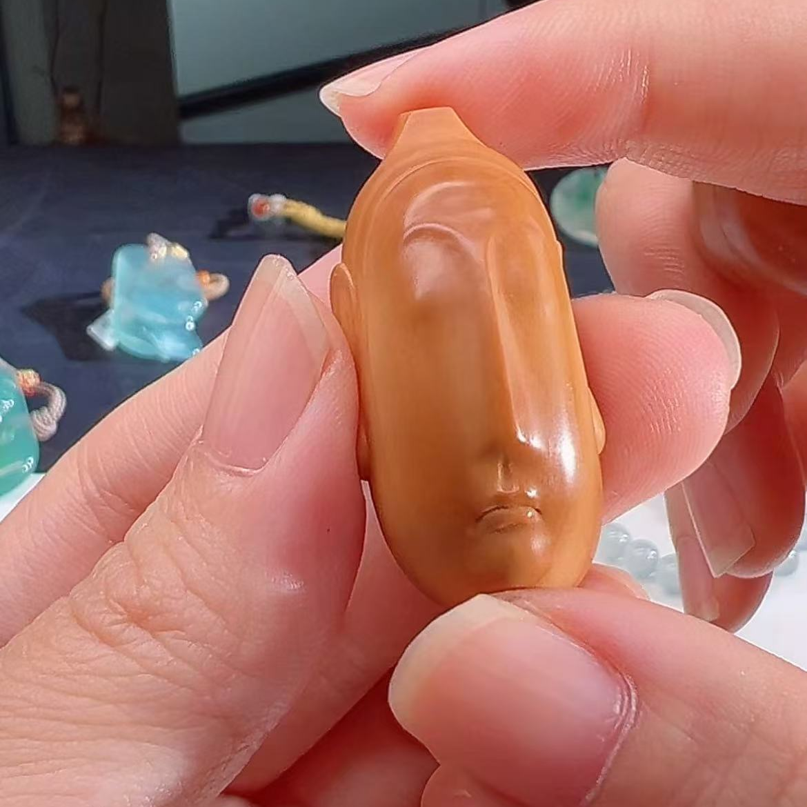 【庄家】人生百态核雕