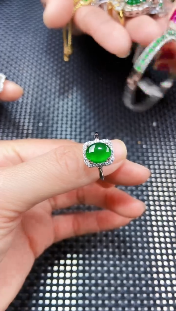 【闪购商品】翡翠戒指未镶嵌111111111