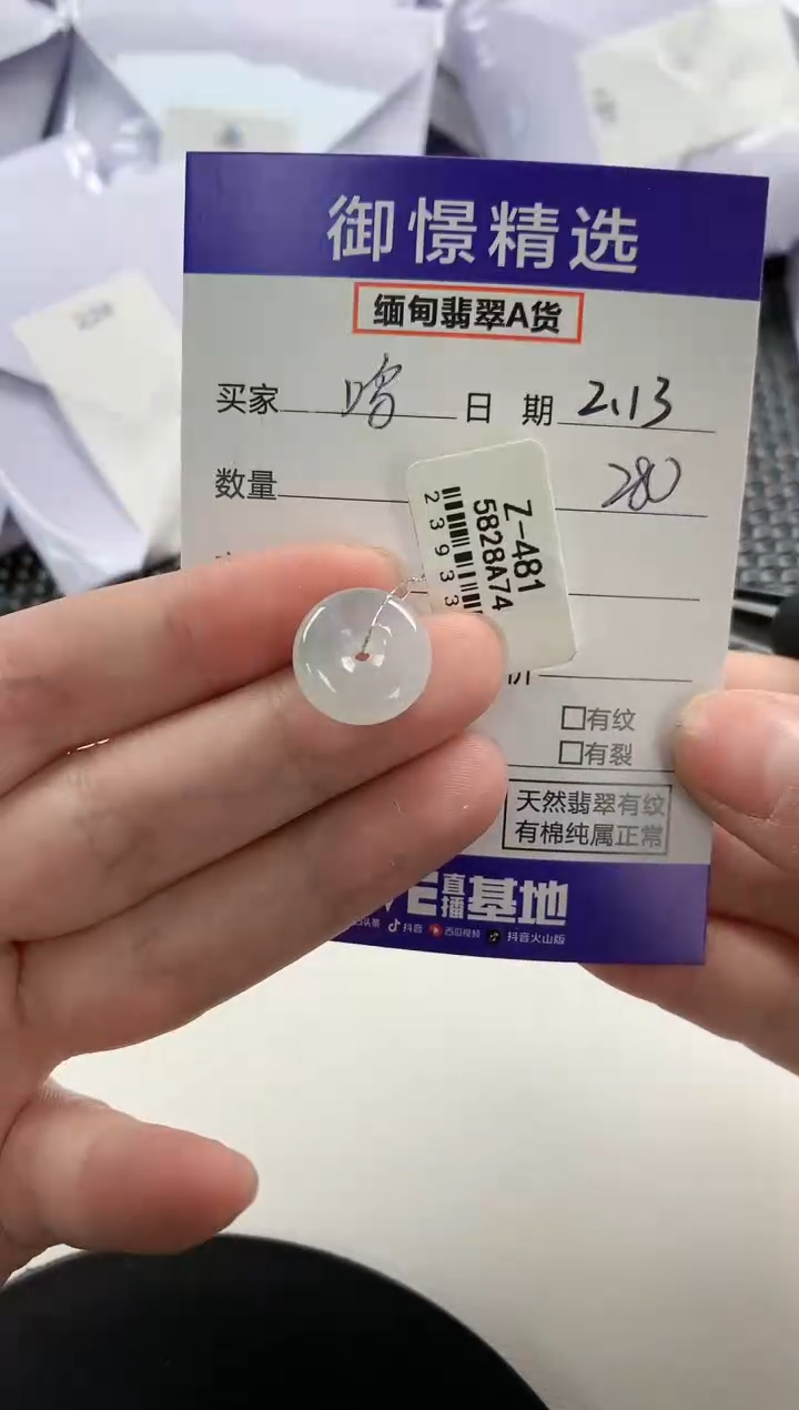 【闪购商品】翡翠颈饰未镶嵌2           